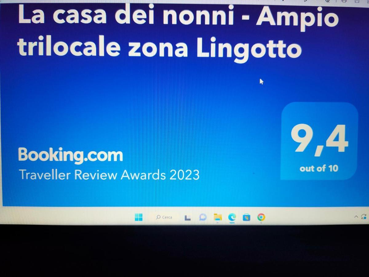 La Casa Dei Nonni - Ampio Trilocale Zona Lingotto Apartamento Turim Exterior foto