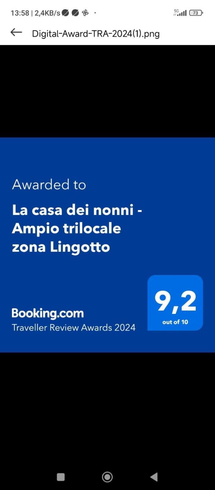 La Casa Dei Nonni - Ampio Trilocale Zona Lingotto Apartamento Turim Exterior foto